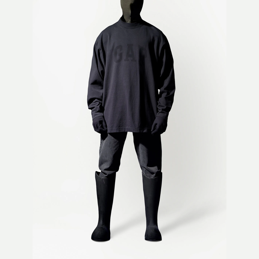 Yeezy Gap Engineered by Balenciaga Dove Longsleeve Tee Black