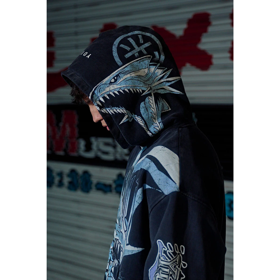 Yu-Gi-Oh! Kaiba's Blue Eyes Hoodie