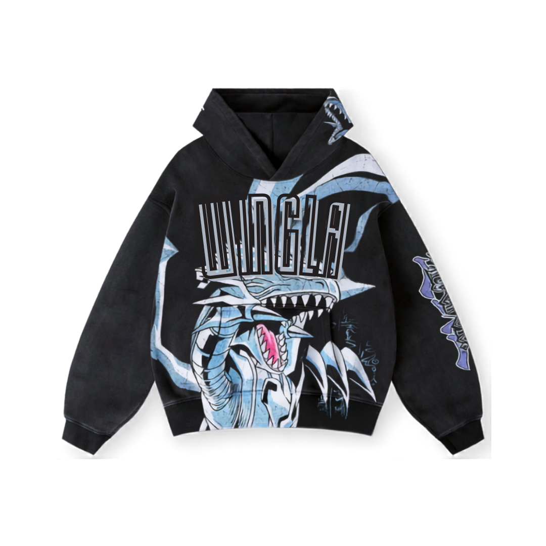 Yu-Gi-Oh! Kaiba's Blue Eyes Hoodie