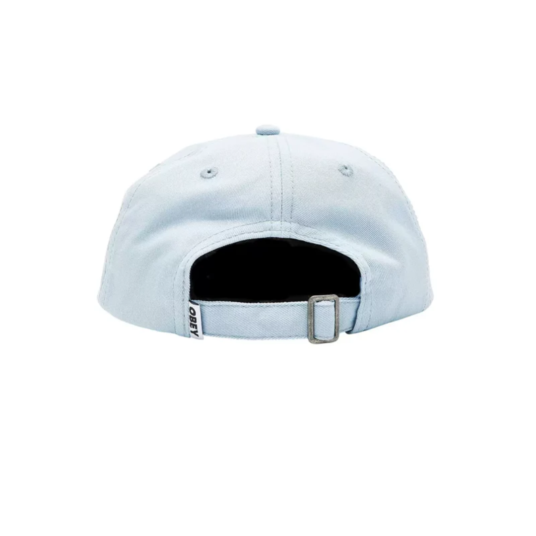 Bold Label Organic 6 Panel Strapback Good Grey